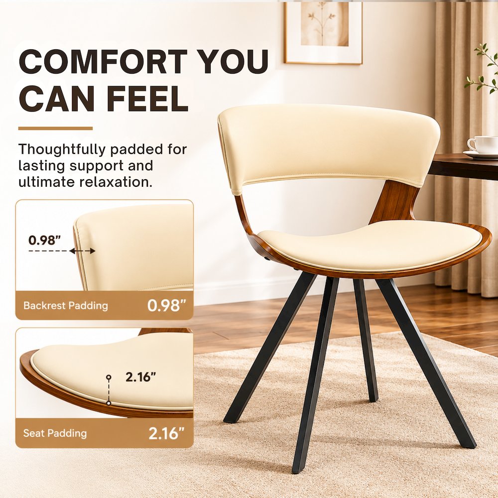 Murray Modern Dining Chair, Set of 2. Picture 13