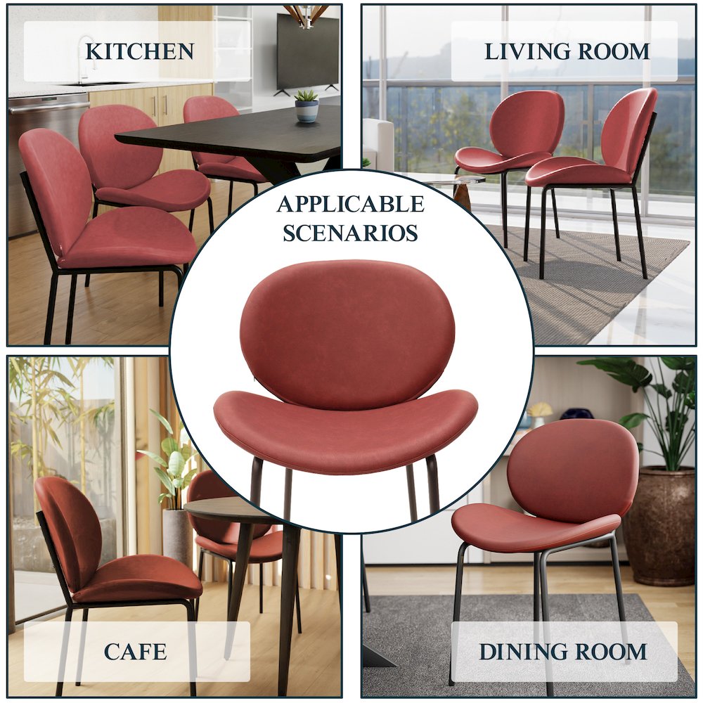 Servos Modern Dining Side Chair. Picture 17