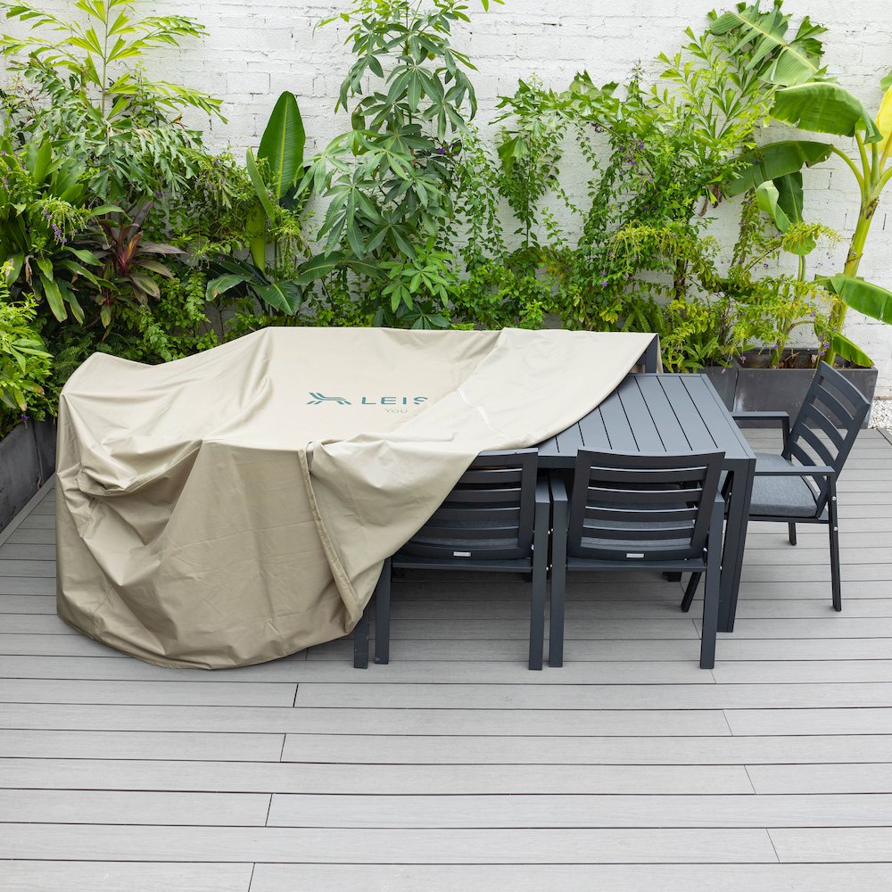 Chelsea Modern Patio Dining Armchair Set of 2. Picture 71