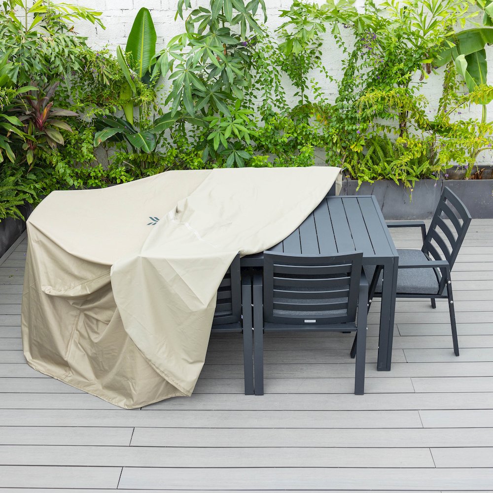 Chelsea Modern Patio Dining Armchair Set of 2. Picture 60