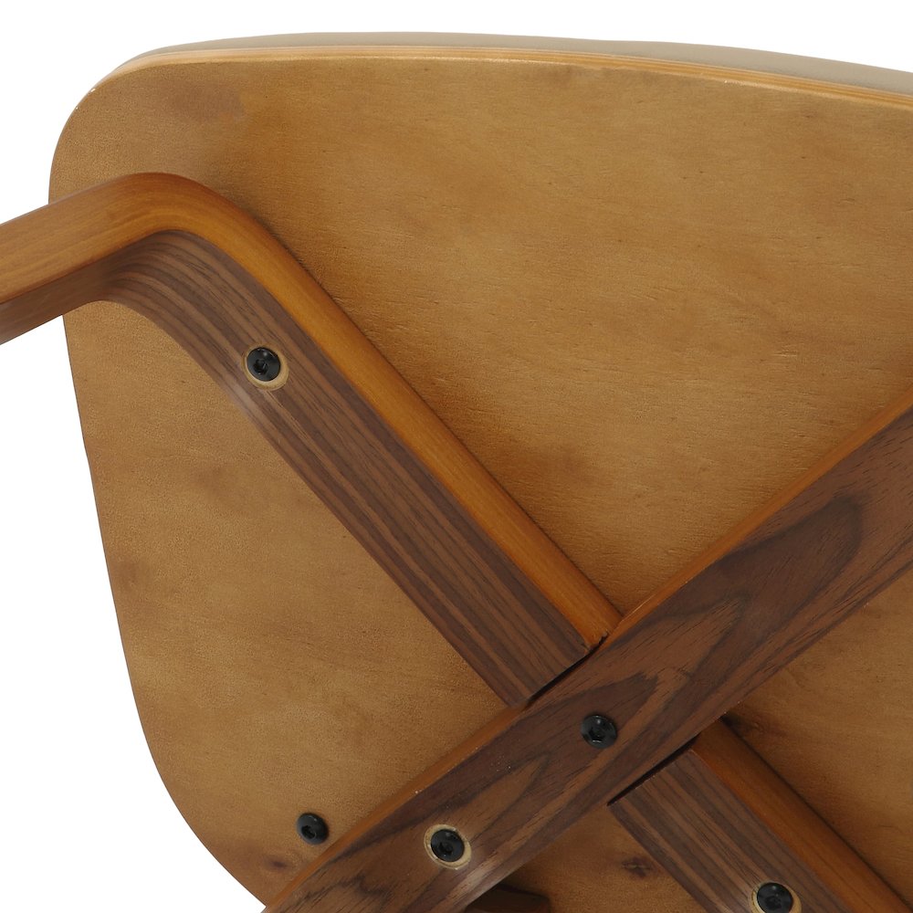 5-Piece Dining Set in Walnut/Light Brown. Picture 21