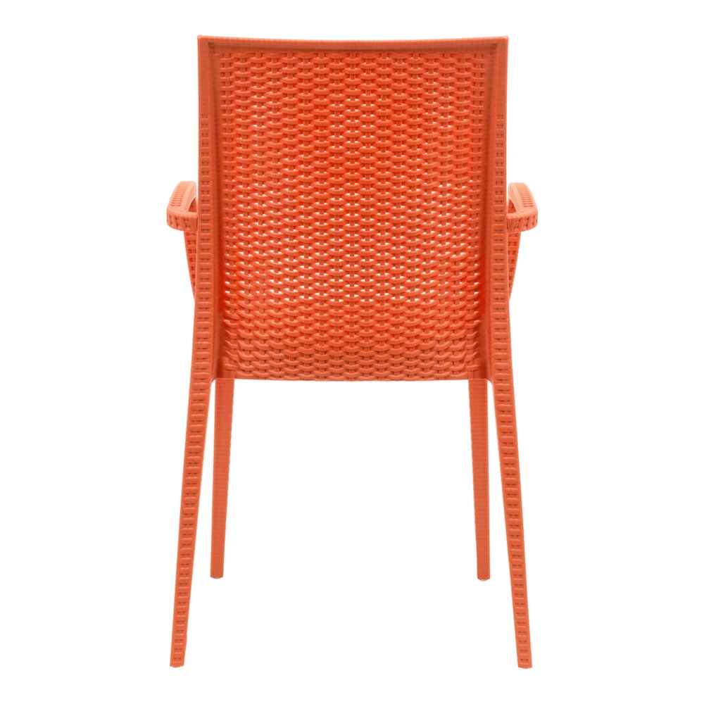 Weave Mace Indoor/Outdoor Chair (With Arms). Picture 3