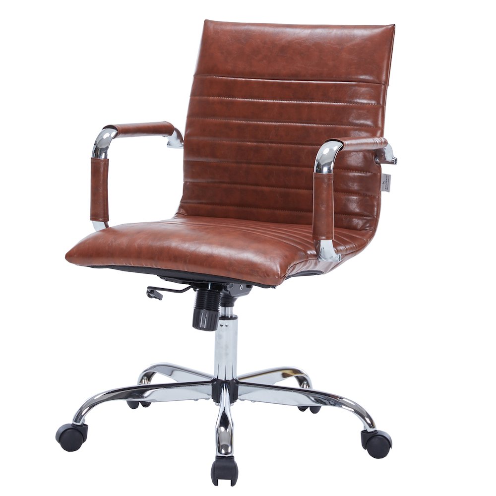 Harris Modern Adjustable Office Executive Swivel Chair Task Office Chair. Picture 17