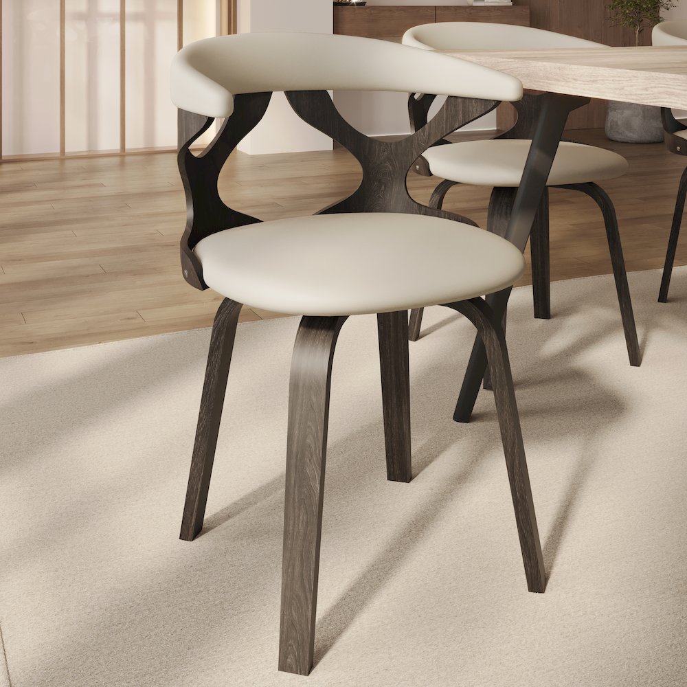 Modern Wooden Dining Chair. Picture 7