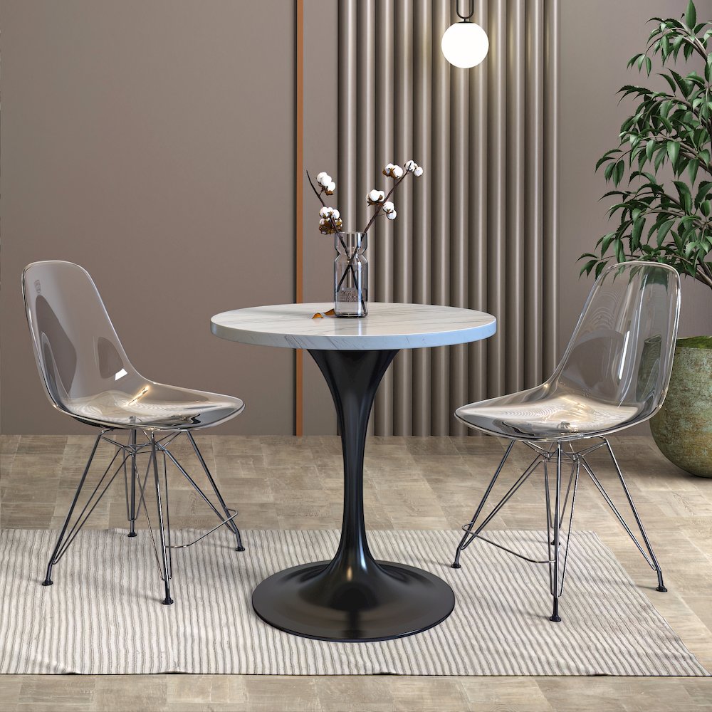 Verve Collection 27" Round Dining Table. Picture 6