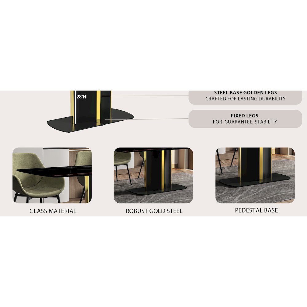 Vivara Collection Modern Dining Chair in Light Taupe Set of 2. Picture 22