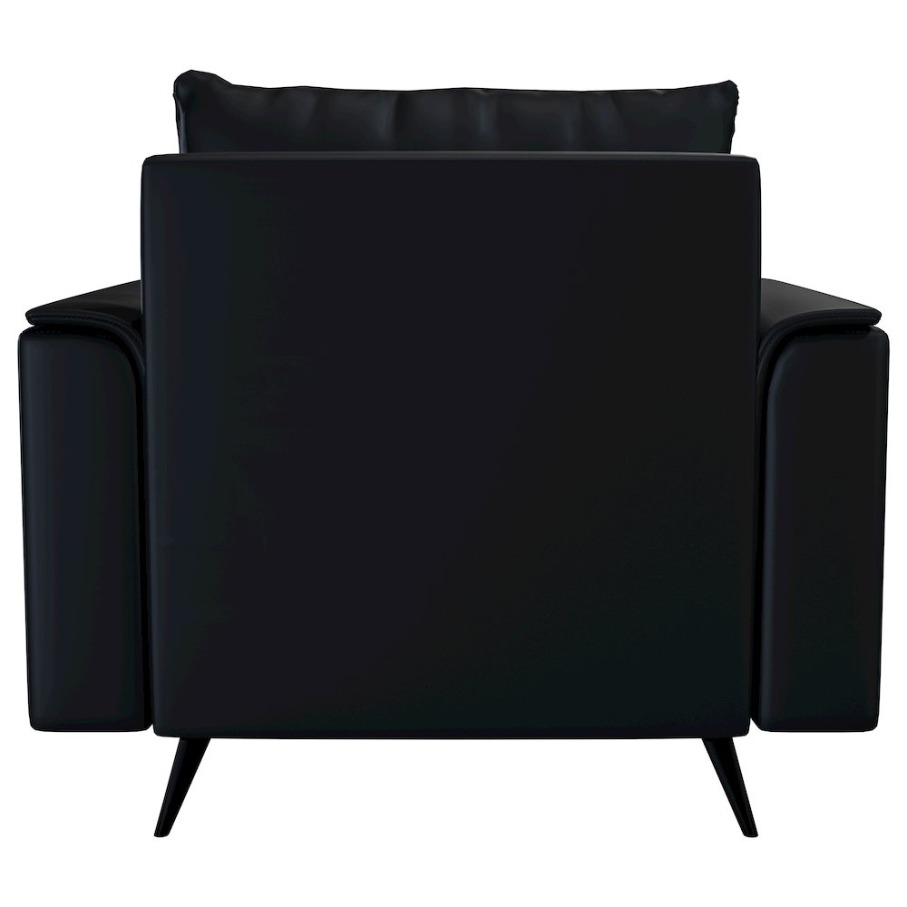 Rusk Collection Modern Single Seater Sofa In Black. Picture 8