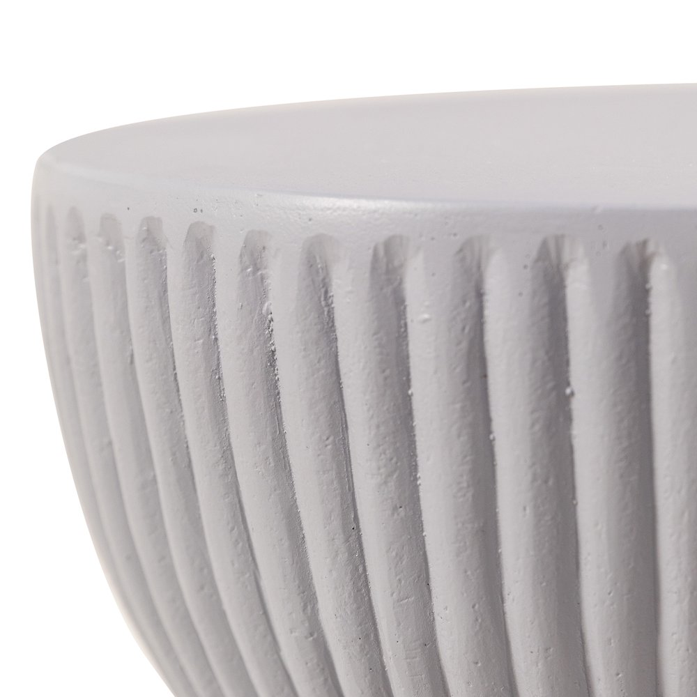 Modern Side End Table Spire Series In Grey. Picture 11