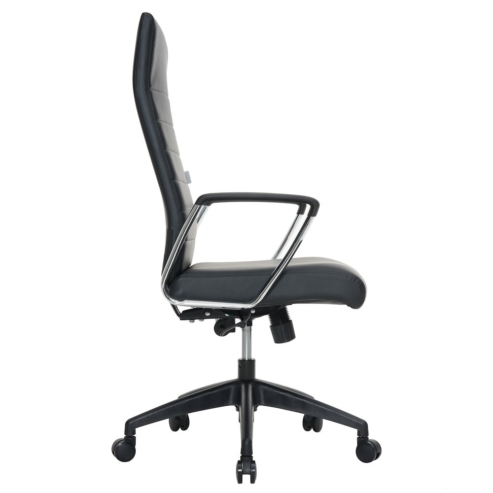 Hilton Modern High-Back Leather Office Chair. Picture 21