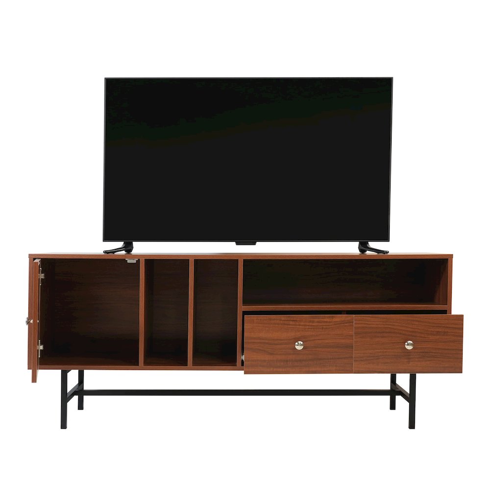 Rochester Modern Rectangular TV Stand. Picture 10