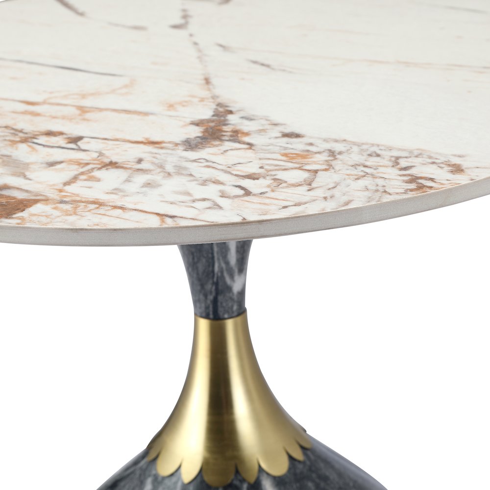 Oslo Collection Modern End Table In Grey. Picture 14
