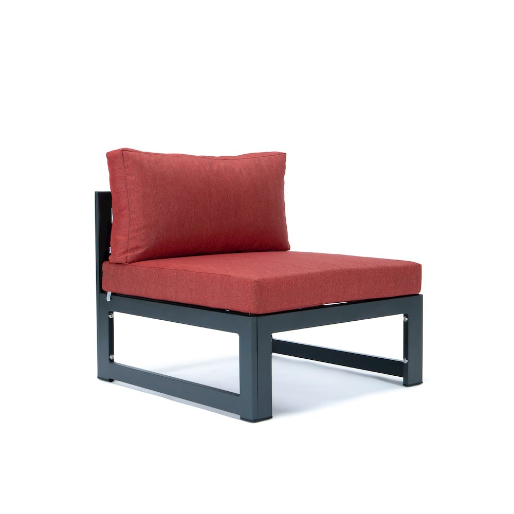 Chelsea 5-Piece Middle Patio Chairs and Coffee Table. Picture 4