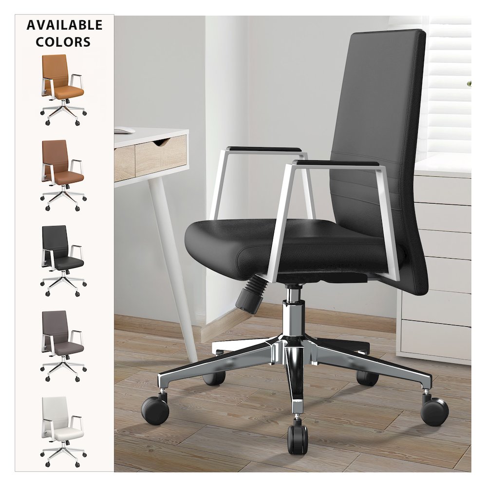 Aleen Office Chair in Black. Picture 4