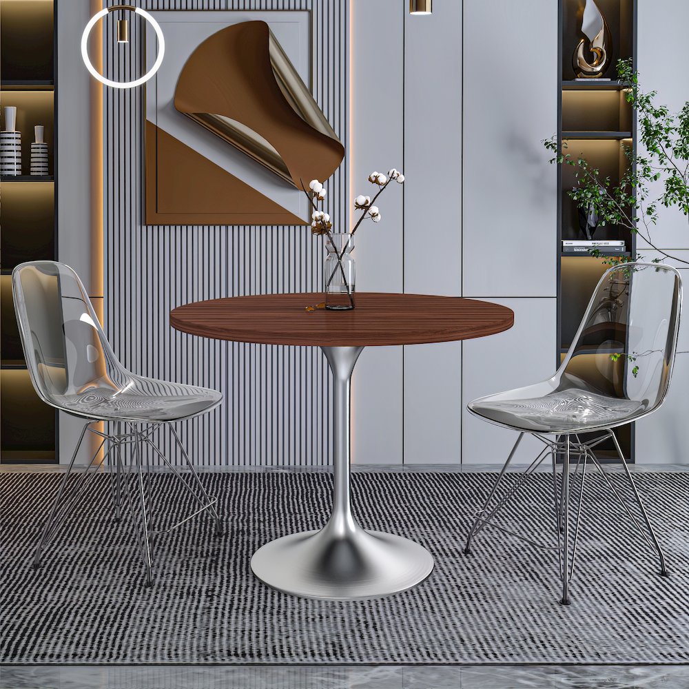 Verve Collection 36" Round Dining Table. Picture 14