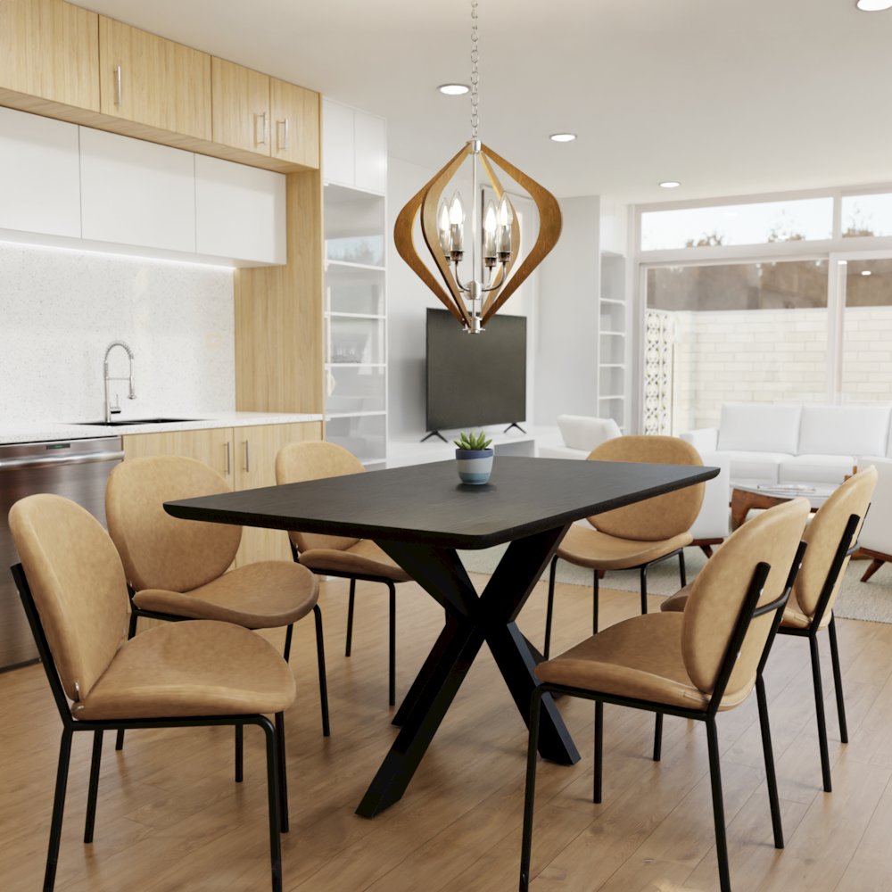 Servos Modern Dining Side Chair. Picture 9