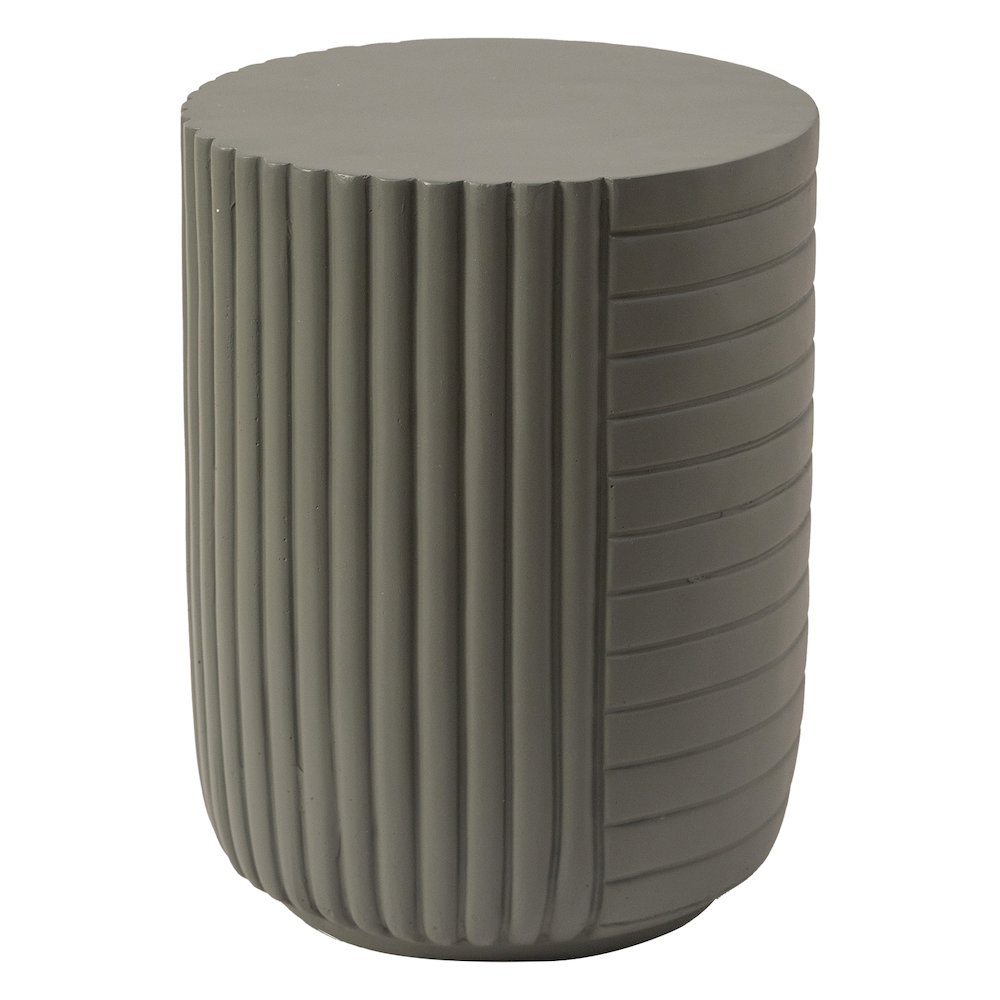 Modern Side End Table Trove Series In Green Grey. Picture 2