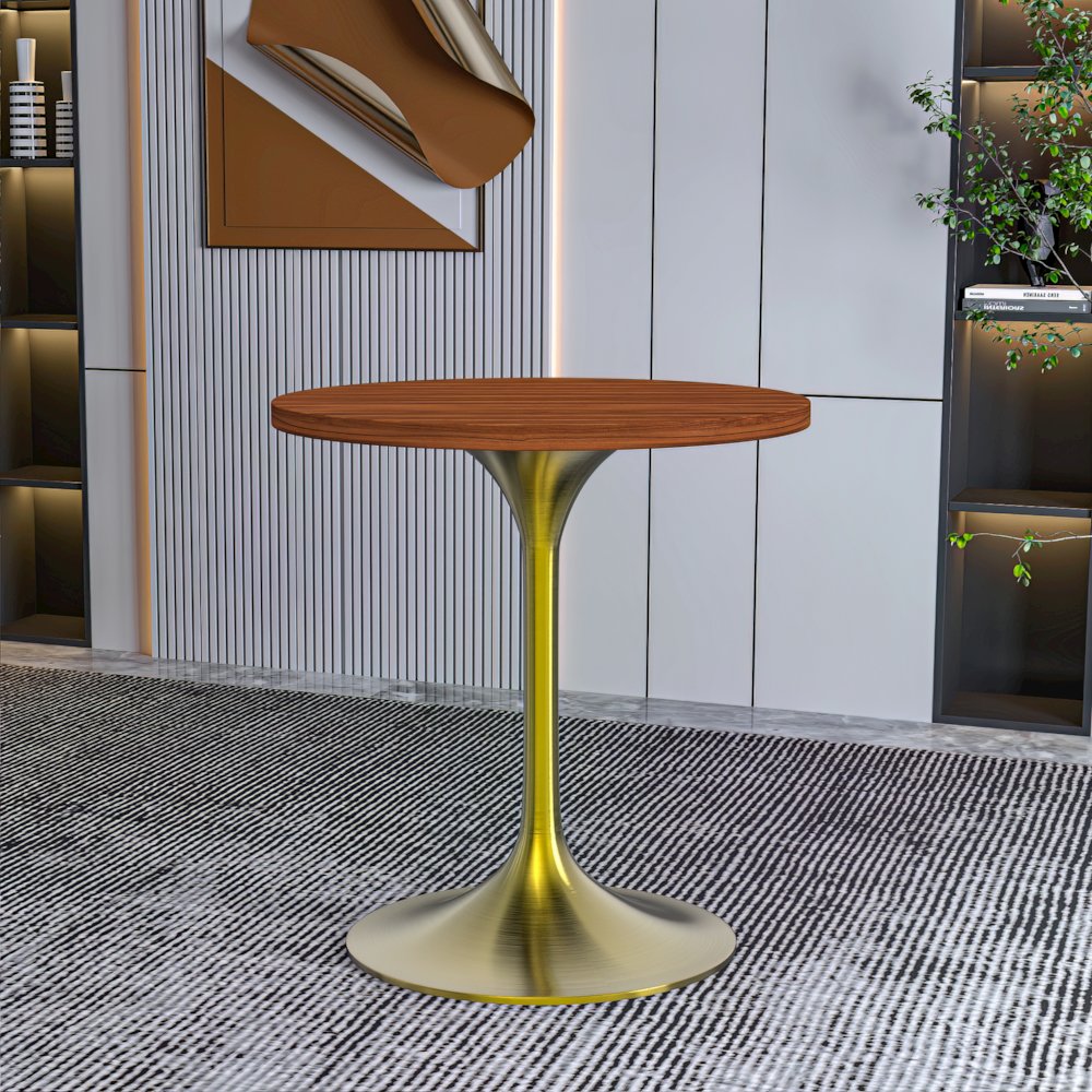 Verve Collection 27" Round Dining Table. Picture 8
