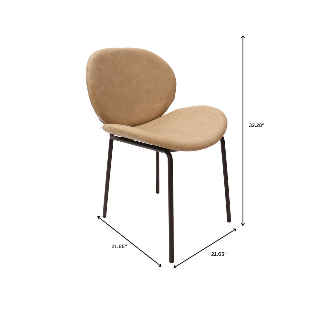 Servos Modern Dining Side Chair. Picture 1