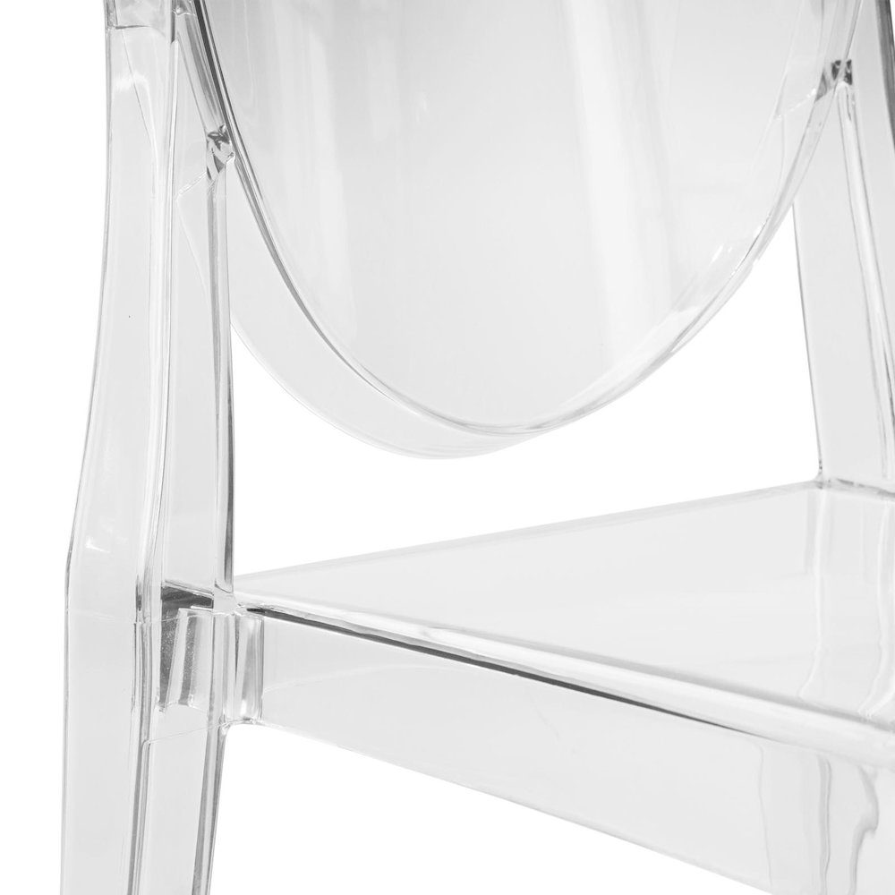 Marion Transparent Acrylic Modern Chair. Picture 13