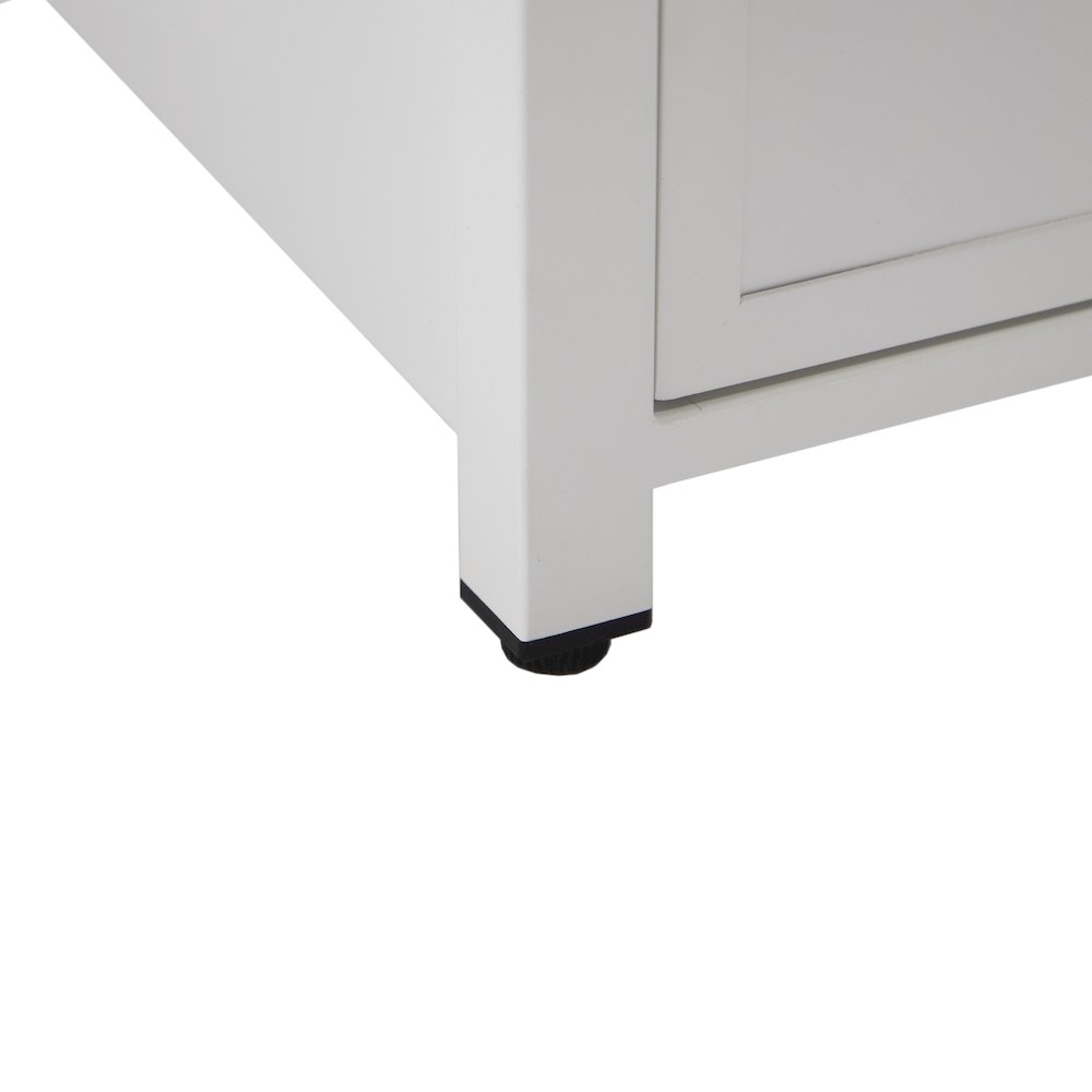 Walbrooke Patio Square Fire Pit and Tank Holder in White. Picture 20
