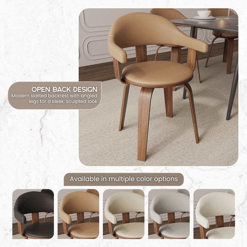 Modern Wooden Dining Chair. Picture 5