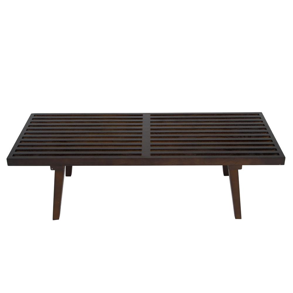 Mid-Century Inwood Platform Bench - 4 Feet. Picture 2