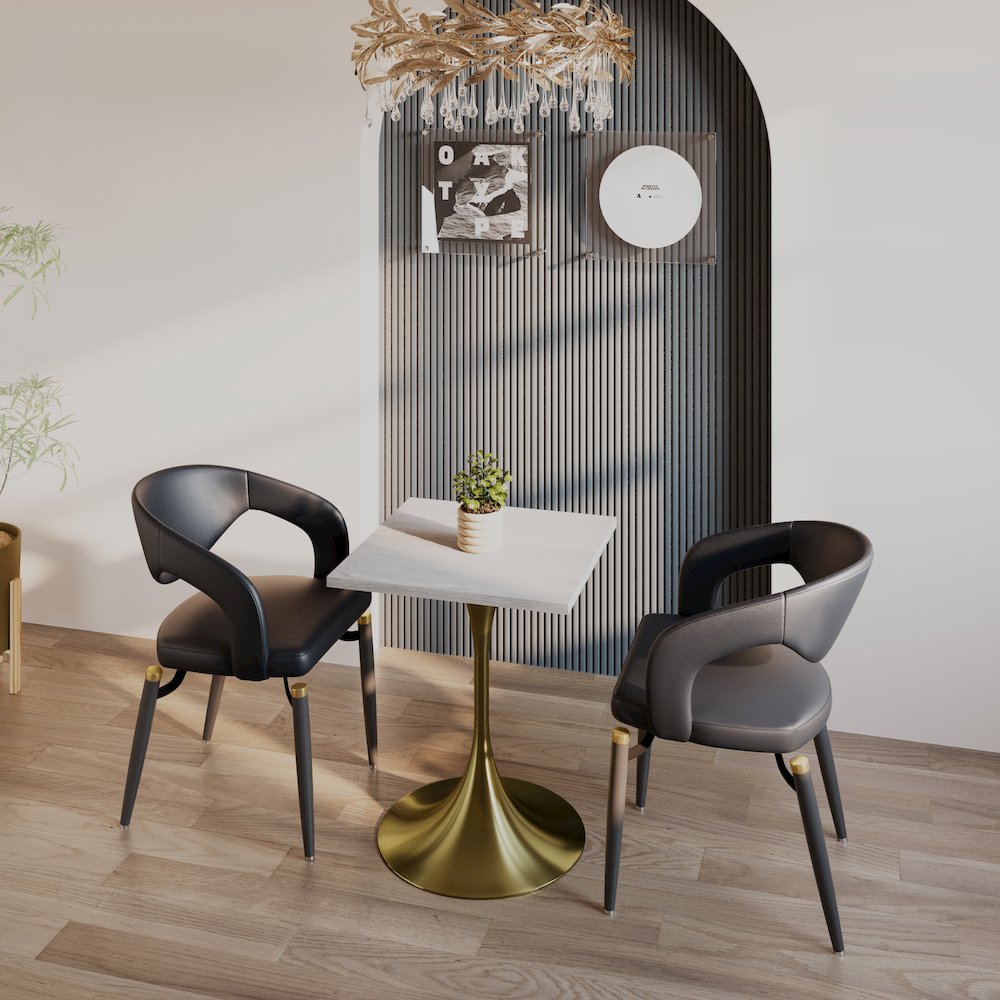 Verve Collection 24 Square Dining Table. Picture 7