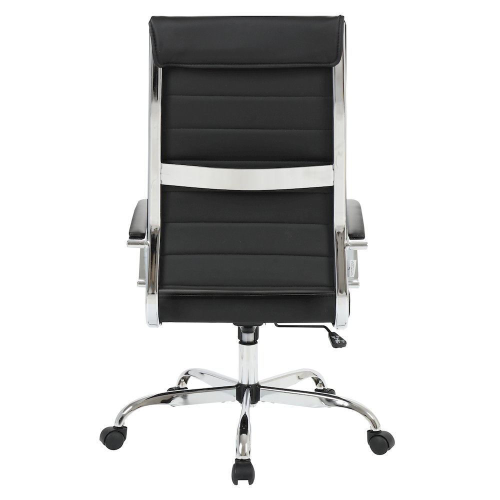 Benmar High-Back Leather Office Chair. Picture 13
