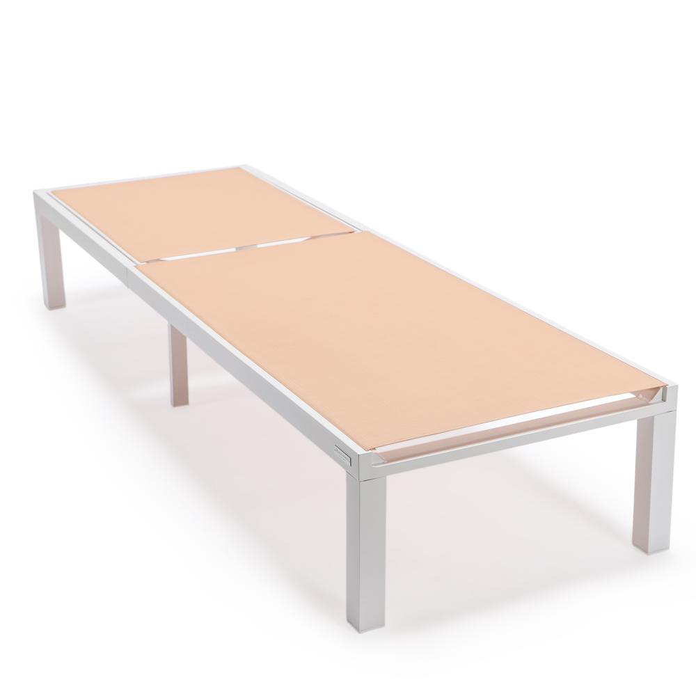 Aluminum Outdoor Patio Chaise Lounge Chair Set of 2. Picture 17
