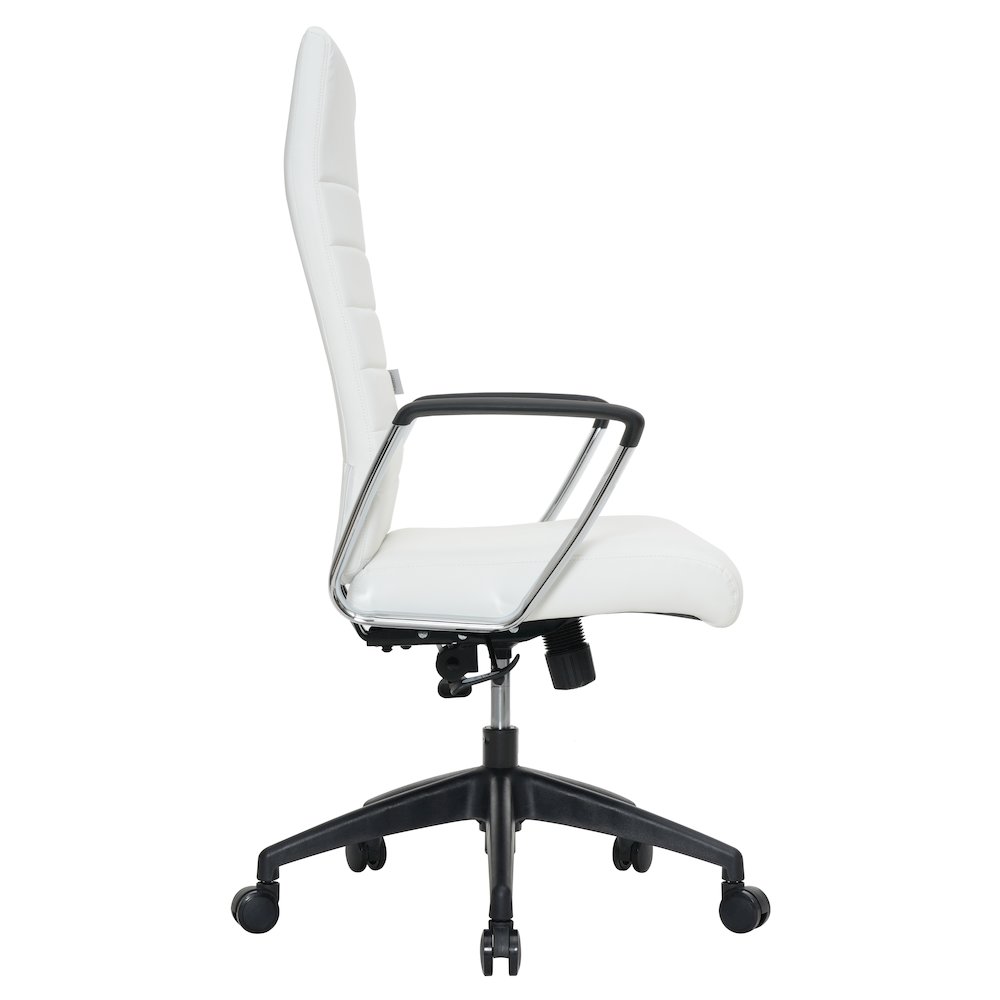 Hilton Modern High-Back Leather Office Chair. Picture 22