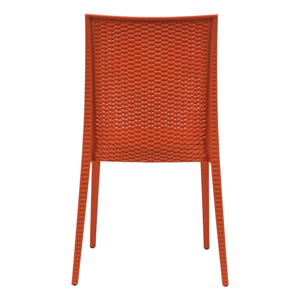 Weave Mace Indoor/Outdoor Dining Chair (Armless). Picture 5