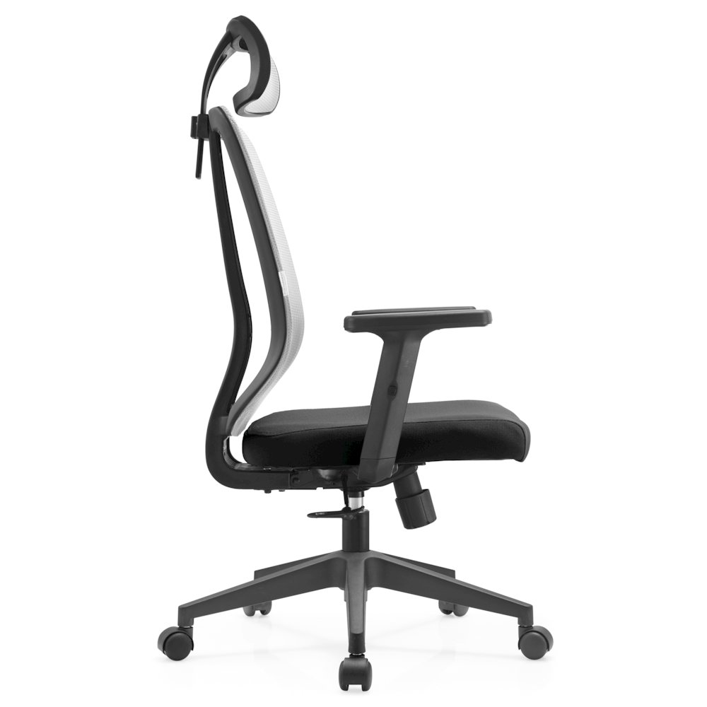 Office Nift Series Office Task Chair In White. Picture 2