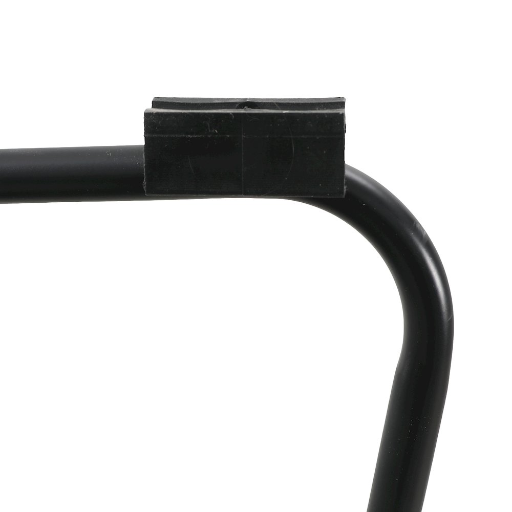 Lyra Collection Modern Chair in Black back and White Seat. Picture 16