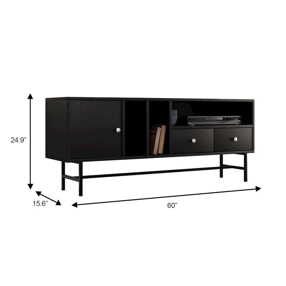 Rochester Modern Rectangular TV Stand. Picture 24