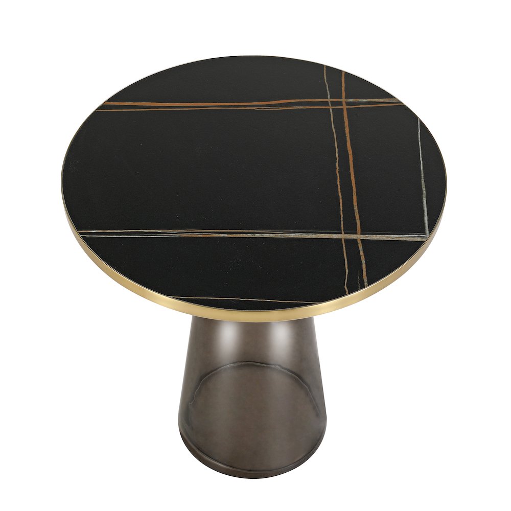 Tully Collection Glass side Table. Picture 14