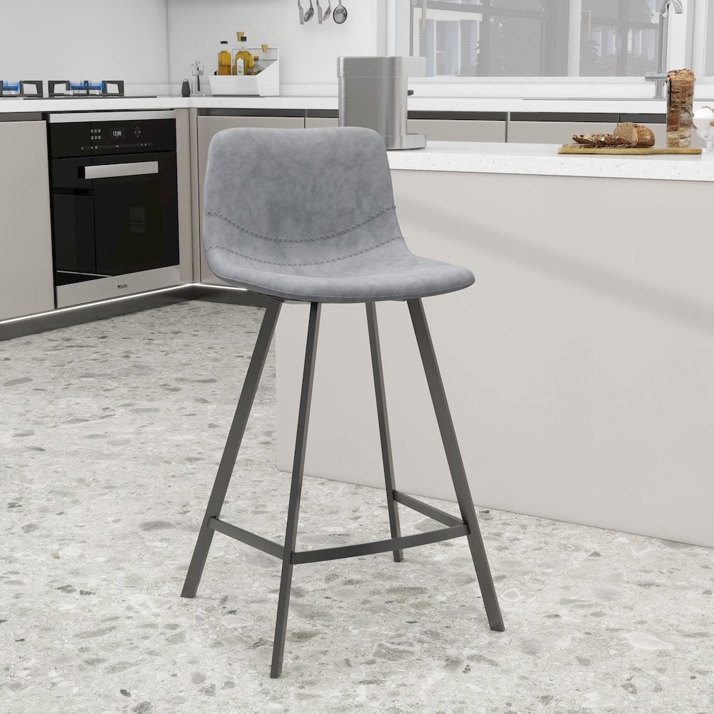 Elland - Counter stool -Light Grey. Picture 10