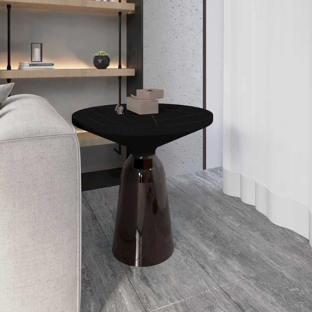 Tully Collection Glass side Table. Picture 8