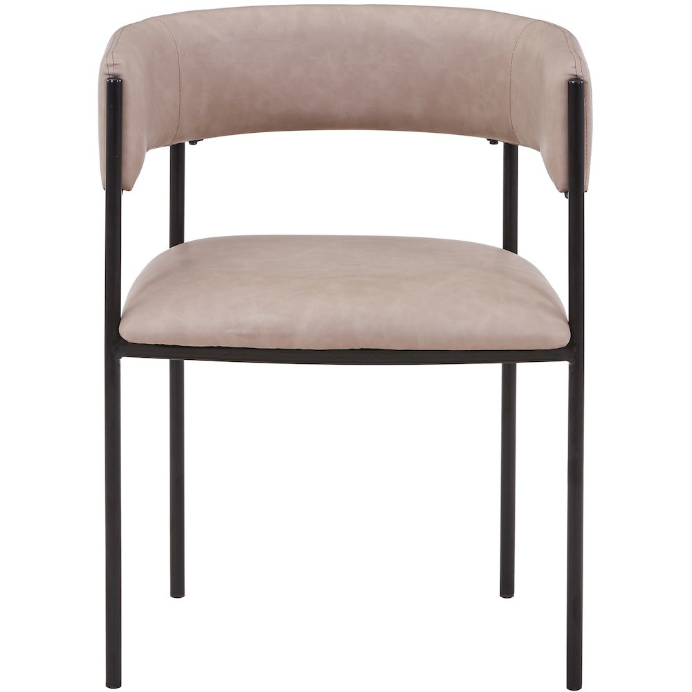 Cyril Collection Modern Chair in Taupe Set of 2. Picture 12