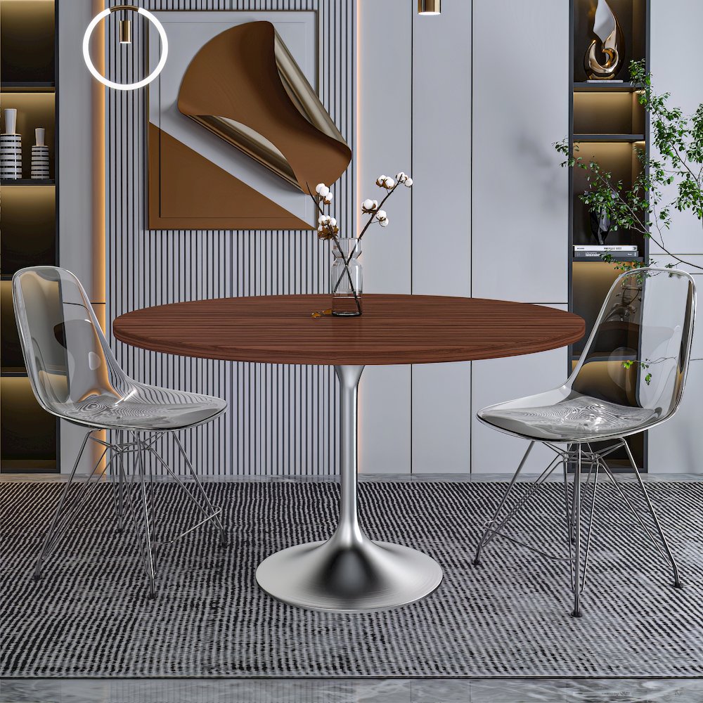 Verve Collection 48" Round Dining Table. Picture 15
