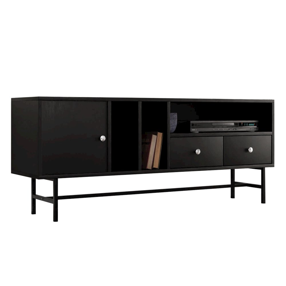 Rochester Modern Rectangular TV Stand. Picture 8