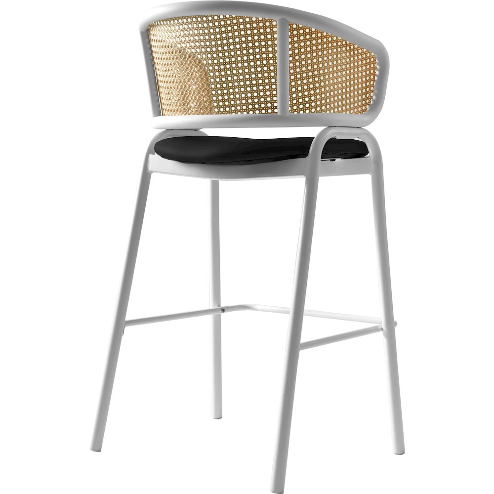 Ervilla Wicker Bar Stool Set of 2. Picture 8
