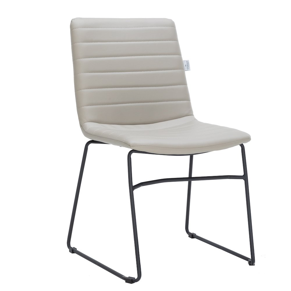 Zylar Series Office Guest Chair in Tan Leather. Picture 10