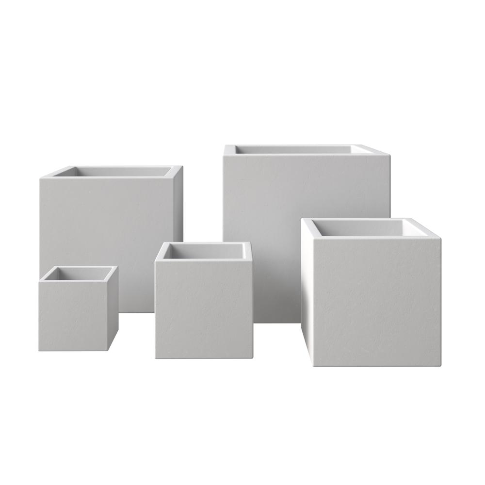 Fern Planter Set White. Picture 2