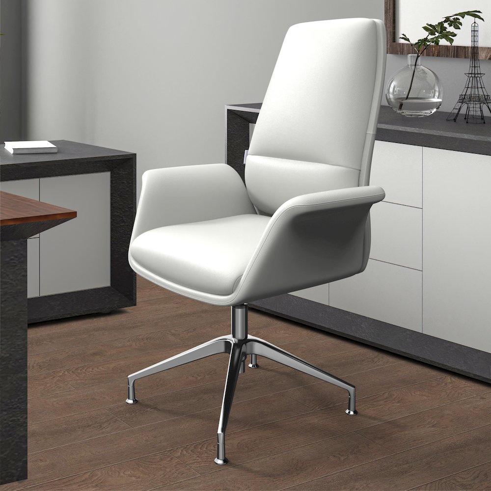 Summit Office Chair in White. Picture 7