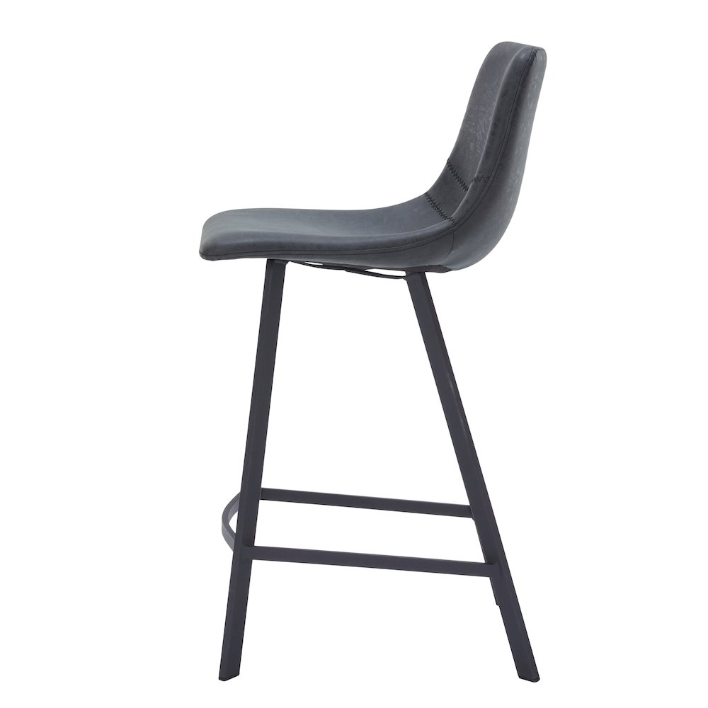 Elland - Counter stool -Charcoal Black. Picture 8