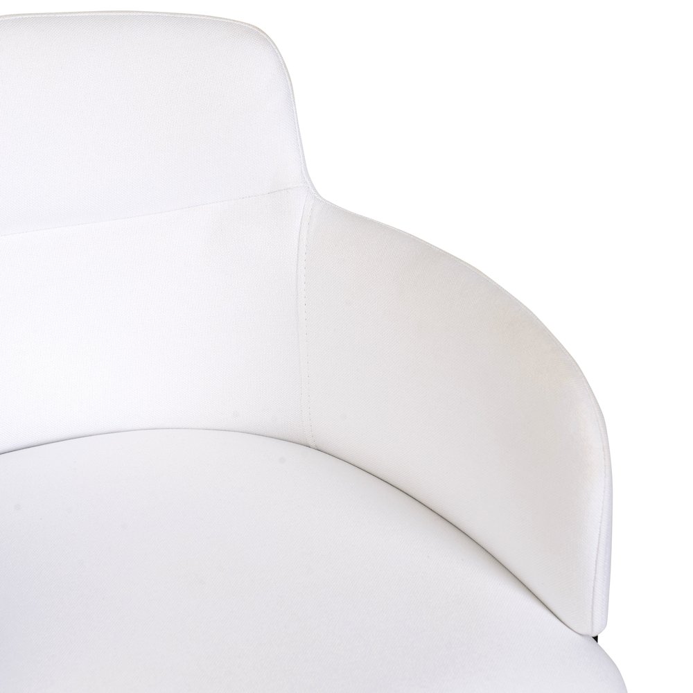 Axis Collection Modern Bar height Chair in White. Picture 13