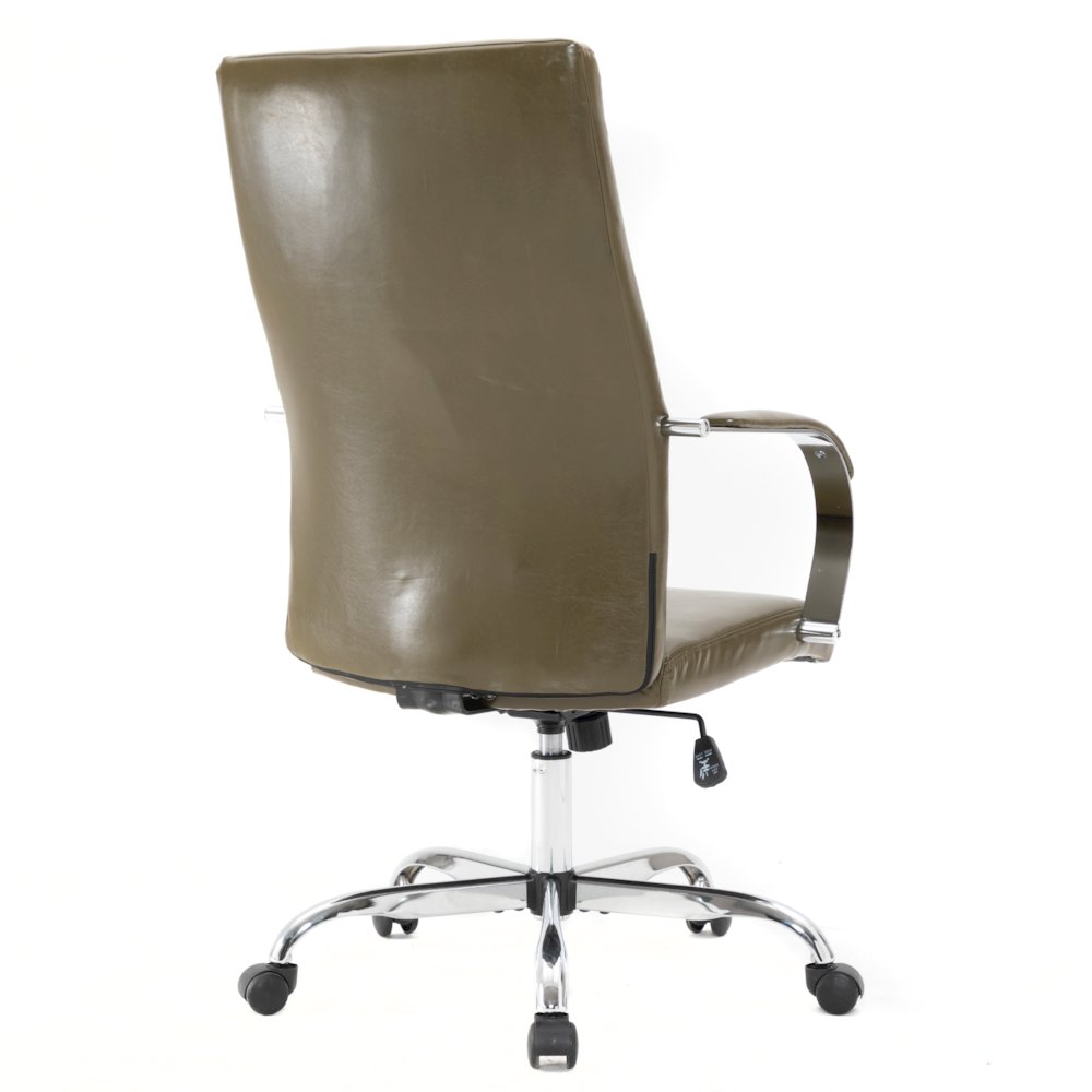 Sonora Modern High-Back Leather Office Chair. Picture 14