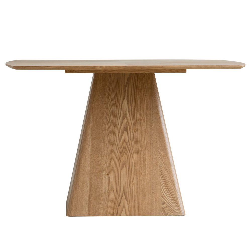 Zephry Collection Modern Dining Wooden Square Dining Table in Natural Wood. Picture 13