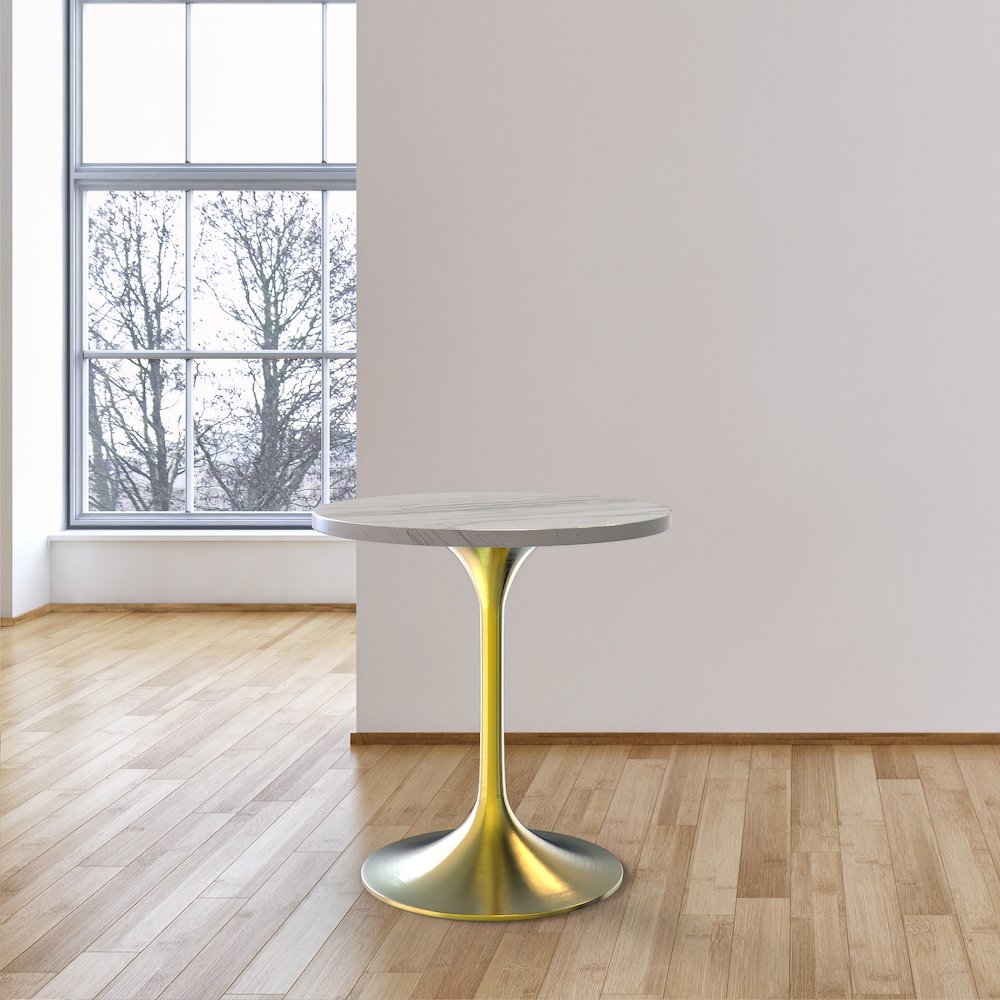 Verve Collection 27 Round Dining Table. Picture 5