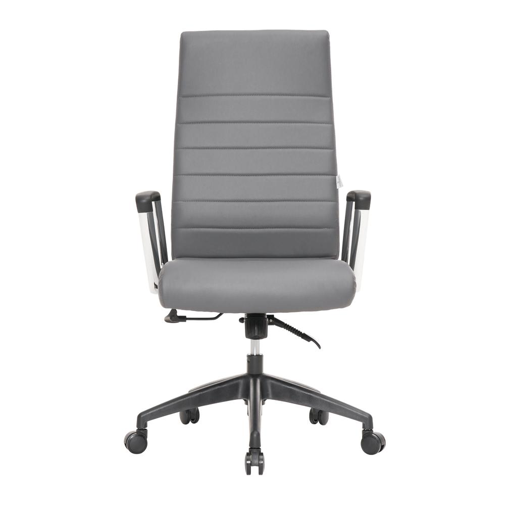 Hilton Modern High-Back Leather Office Chair. Picture 5